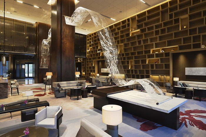 高端傳統(tǒng)商務(wù)酒店裝修案例