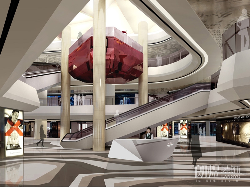 工裝案例-商場設(shè)計(jì)效果圖