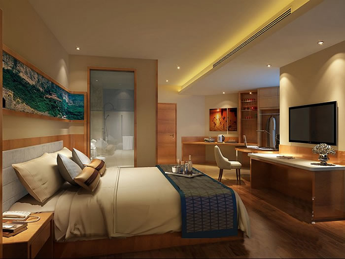 德陽商務(wù)酒店設(shè)計效果圖