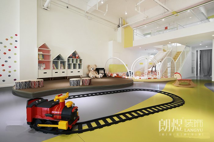 早教培訓學校裝修設(shè)計效果圖