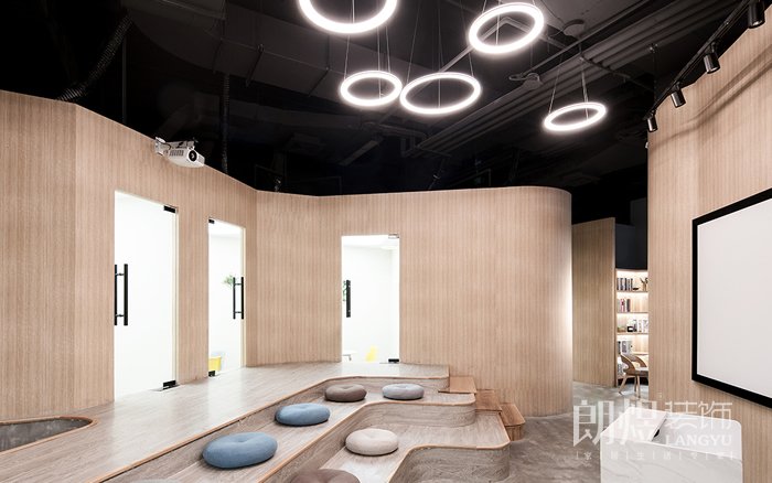 英語培訓學校裝修設(shè)計效果圖