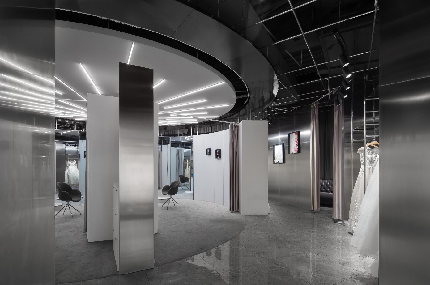 個性服裝店裝修設計效果圖