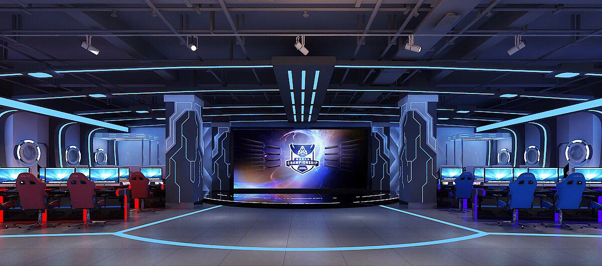 如何提升網(wǎng)咖裝修檔次？網(wǎng)咖設計效果圖欣賞