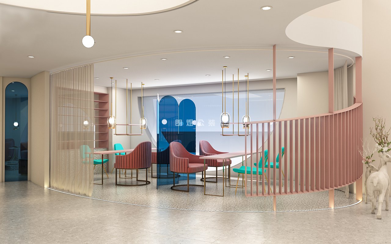 美容院室內(nèi)設(shè)計(jì)效果圖