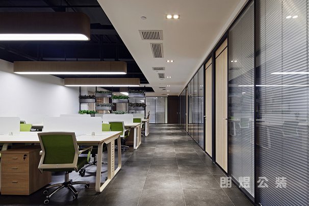 辦公區(qū)吊頂裝修效果圖