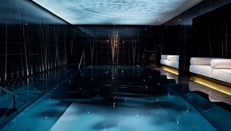 水療養(yǎng)生館裝修設計效果圖