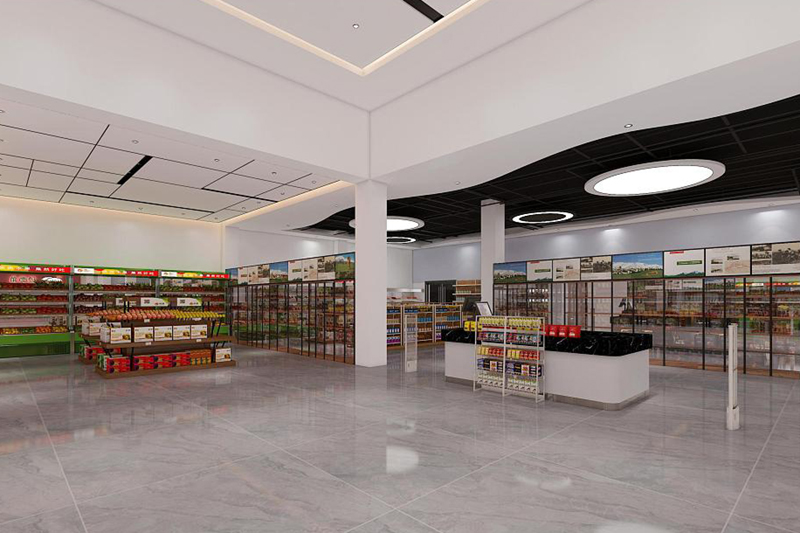 高速服務(wù)區(qū)便利超市裝修設(shè)計