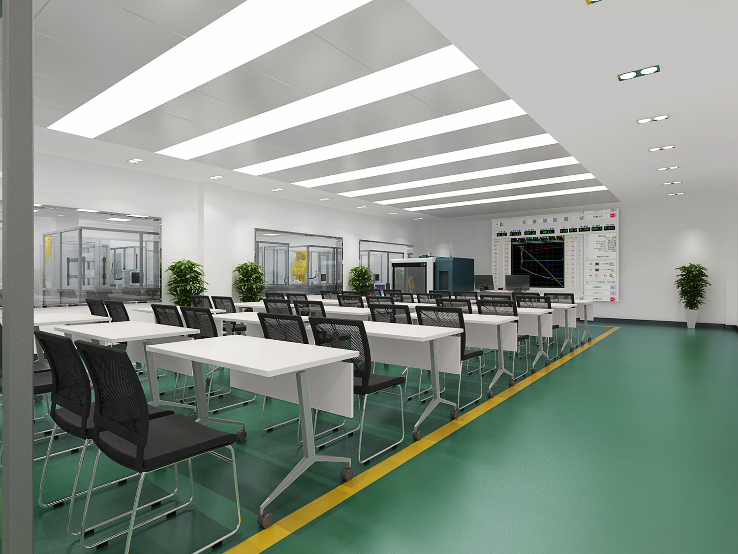 園區(qū)廠房辦公樓裝修設(shè)計效果圖