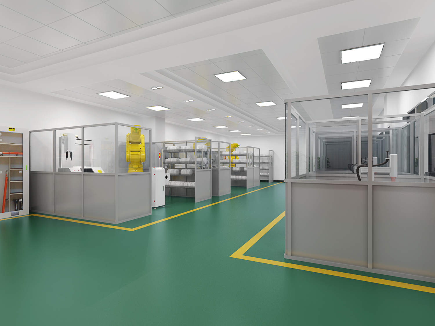 園區(qū)廠房辦公樓裝修設(shè)計效果圖