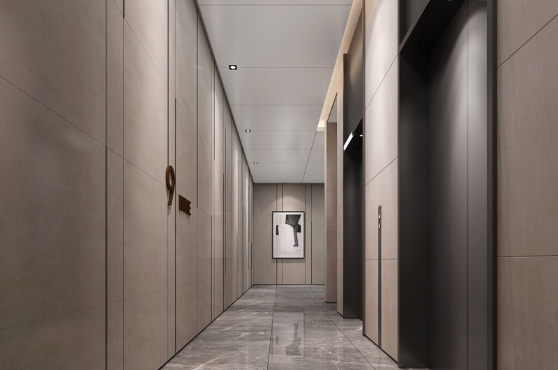 辦公樓過道設(shè)計(jì)效果圖