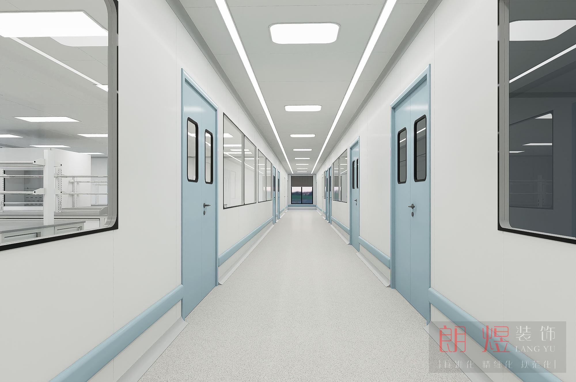 化工廠房實驗室裝修設(shè)計效果圖