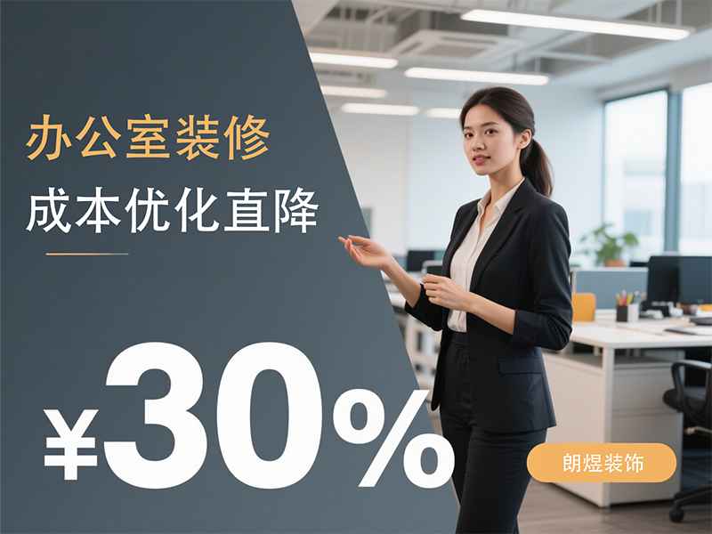 4大核心技法讓您的辦公室裝修成本直降30%！