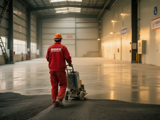 廠房裝修為什么建議地面采用耐磨地坪金剛砂？