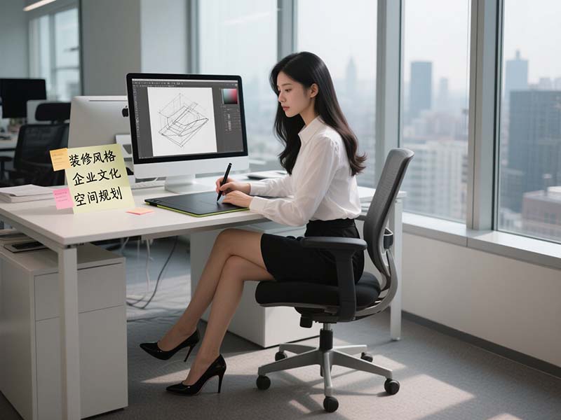 辦公室裝修風(fēng)格選擇、企業(yè)文化和空間規(guī)劃