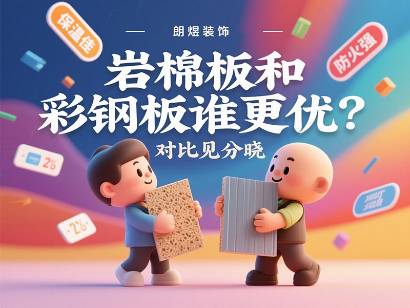 巖棉板和彩鋼板性能對(duì)比